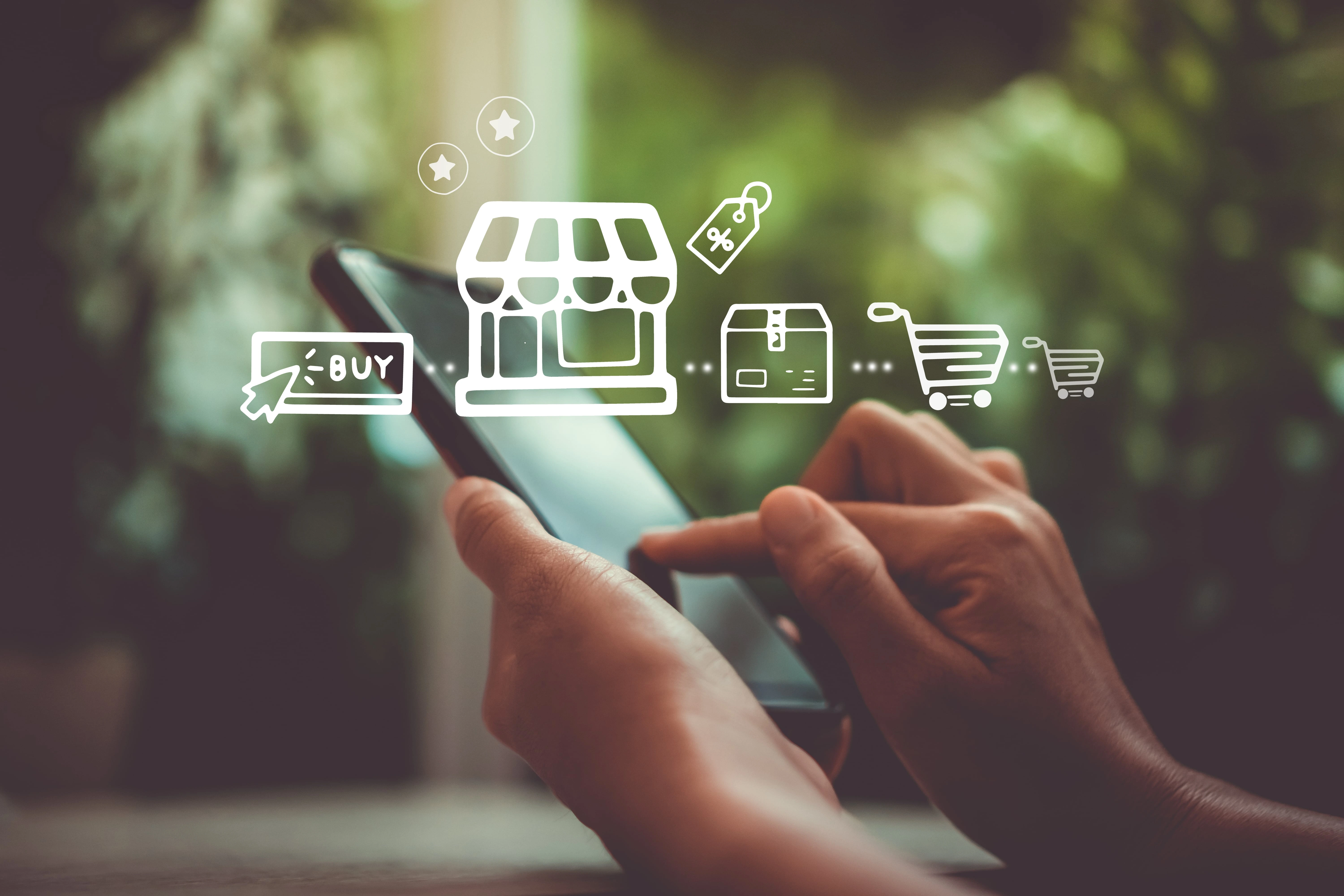 Image symbolisant l'E-commerce.