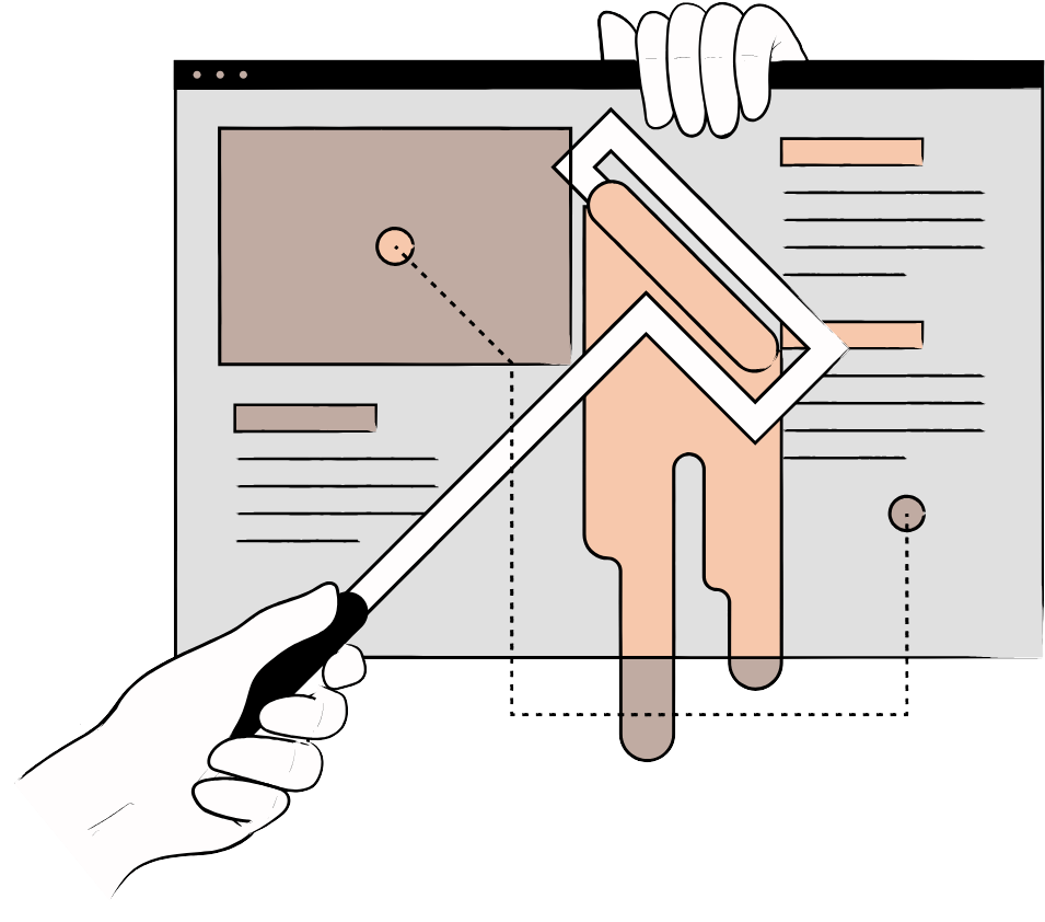 Refonte d'une page web symbolisant l'importance du design pour l'identité visuelle.